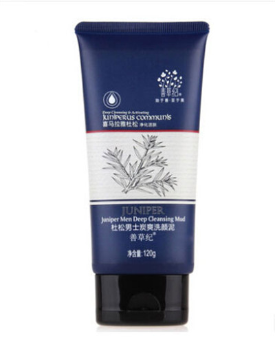 善草紀杜松男士炭爽洗顏泥